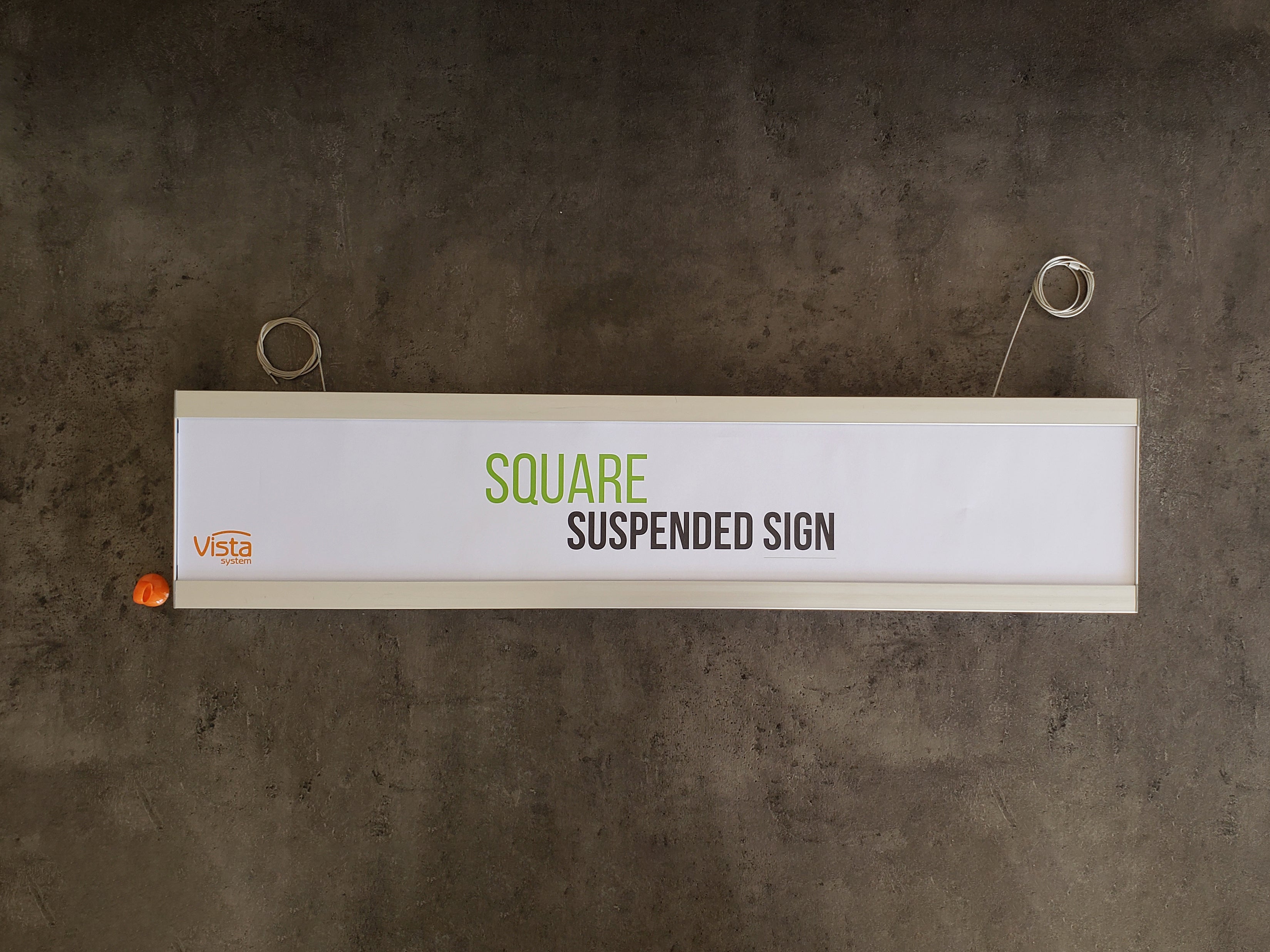 Hangend bord - Square-stijl