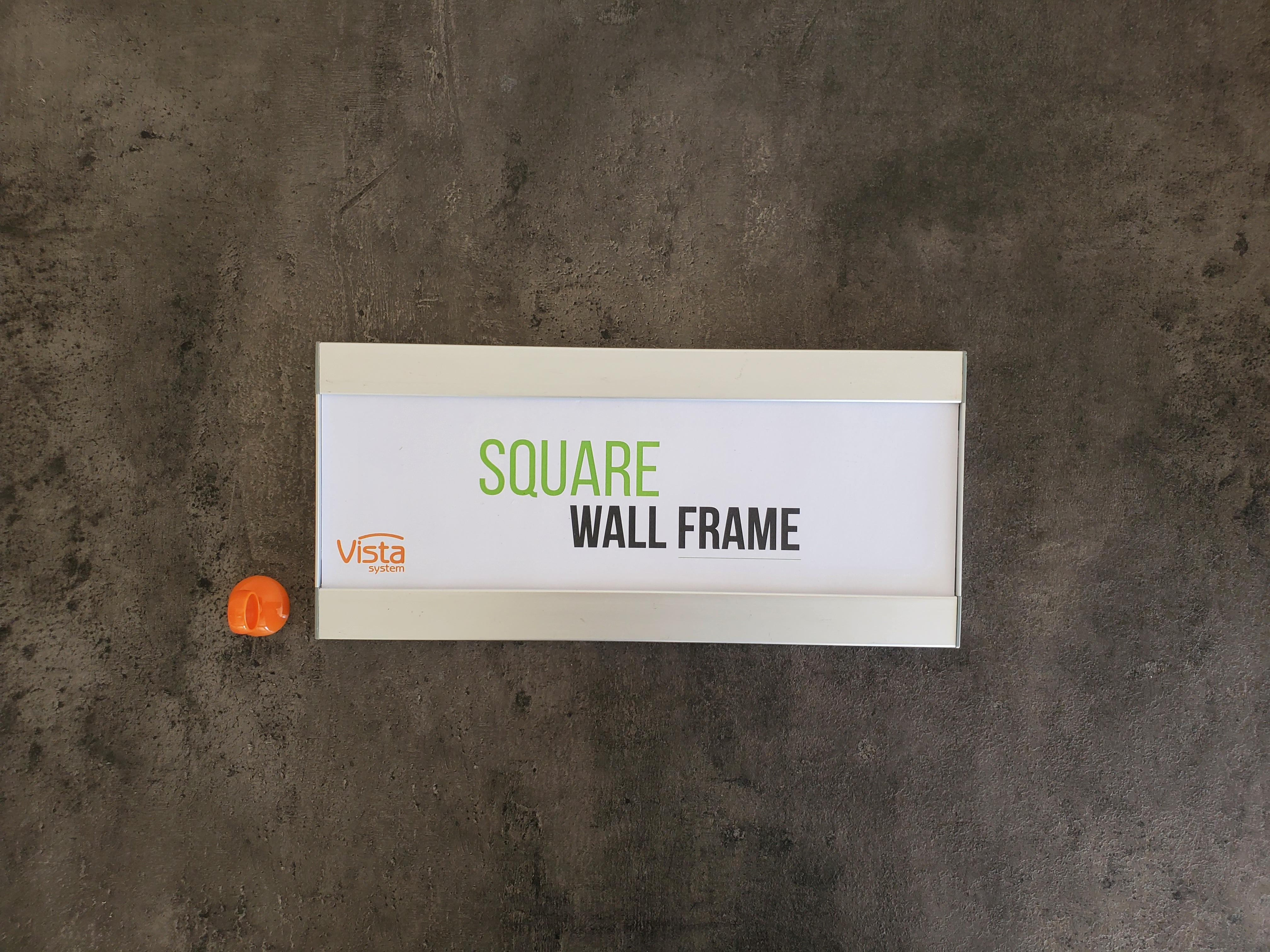 Wandbewegwijzering - Square-stijl F80-F-A4(210mm-grph.)