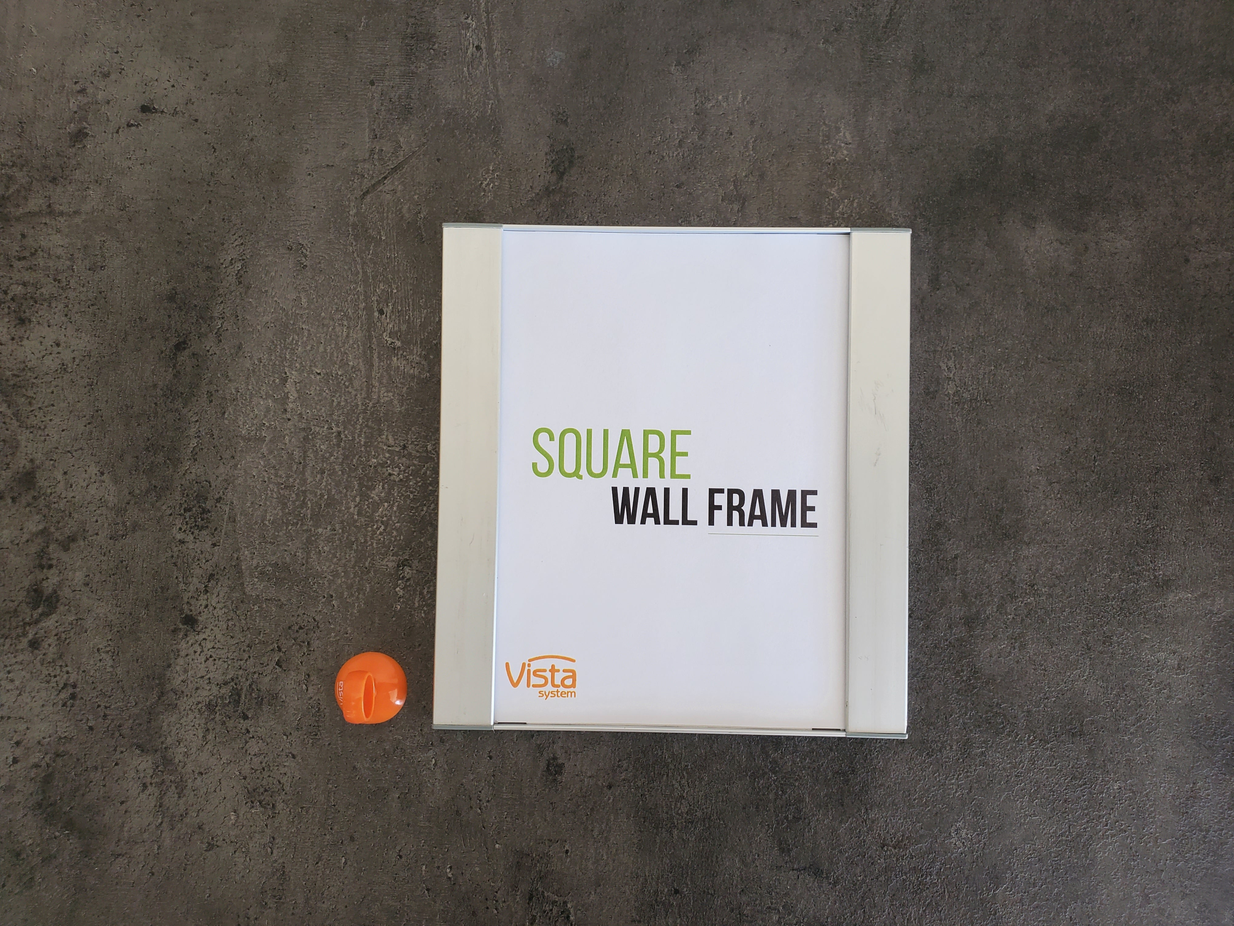 Wandbewegwijzering - Square-stijl F80-F-A4(210mm-grph.)