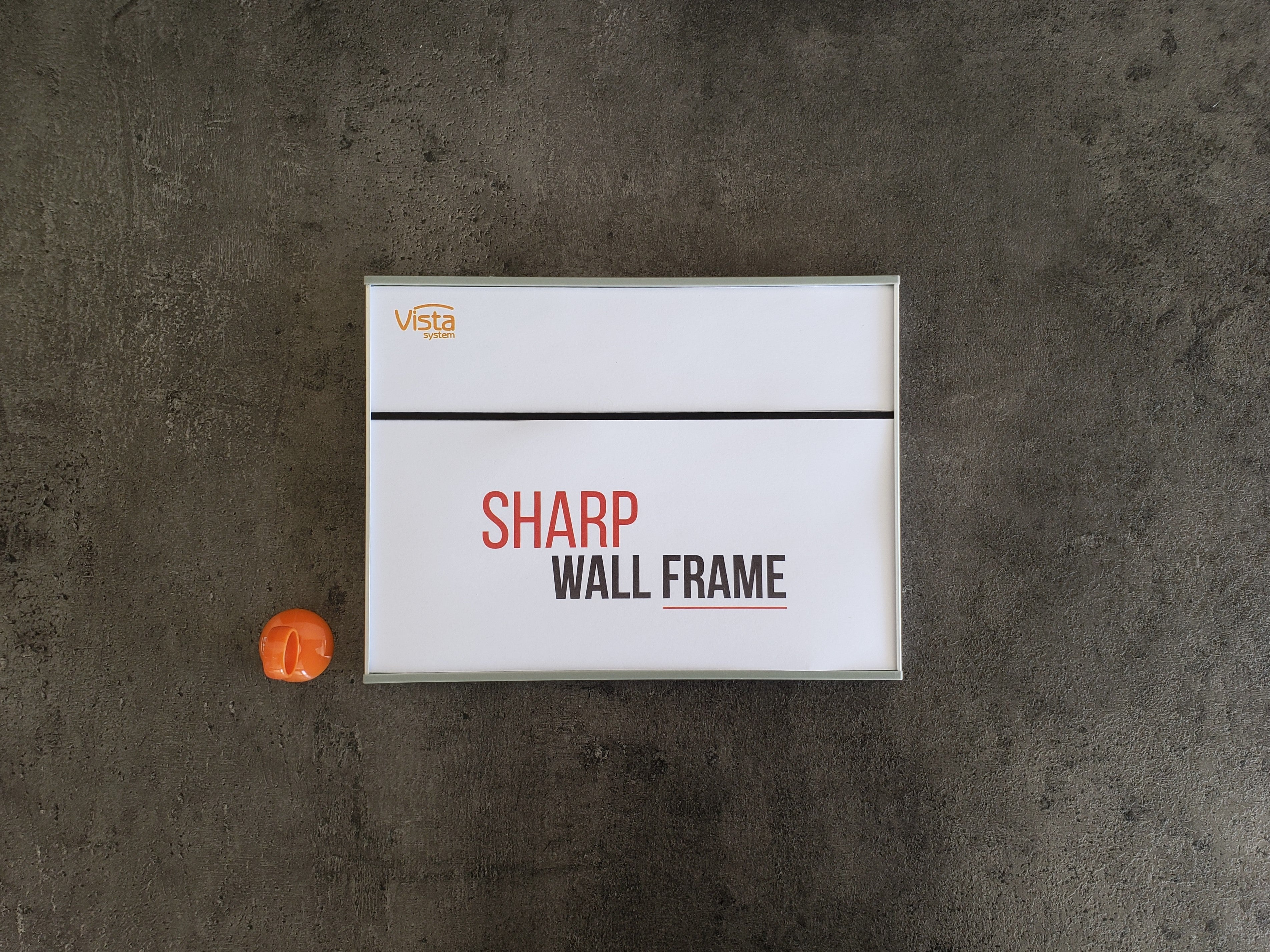 Wandbewegwijzering - Sharp-stijl