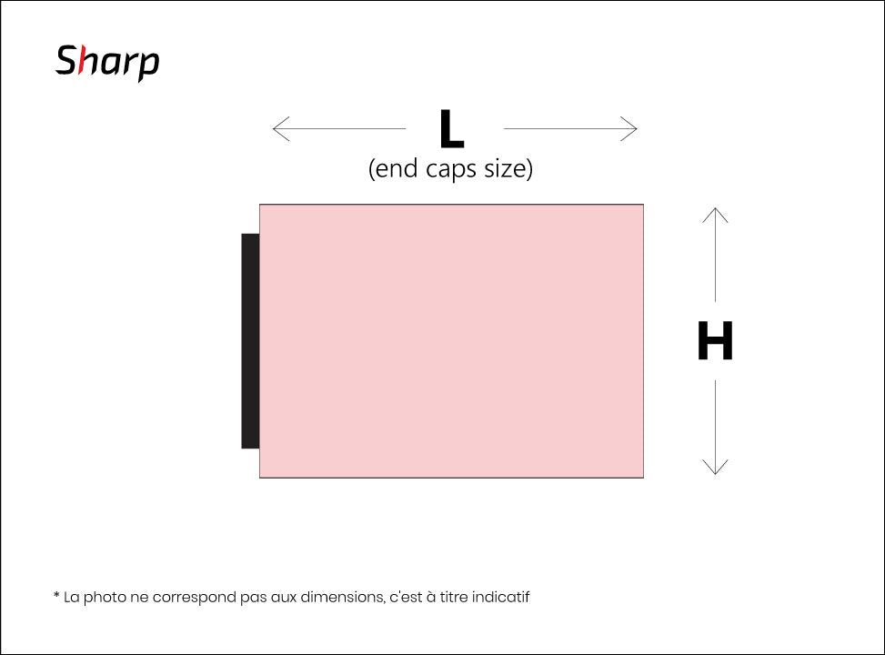 Projectorpaneel - Sharp-stijl